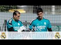 Thibaut Courtois & Andriy Lunin | Real Madrid: Goalkeeper Training | April 2022