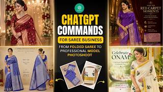 Turn Any Saree Image into a Model with AI 🤯 | Virtual Try-On | Build Your Saree Business With AI screenshot 4