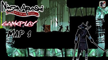 Ninja Arashi Gameplay | Map 1