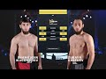   vs    shamsudin magomedov vs zubayr khatuev  aca ye 47