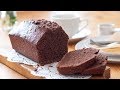 チョコレートパウンドケーキの作り方 Basic Chocolate Pound Cake｜HidaMari Coo…