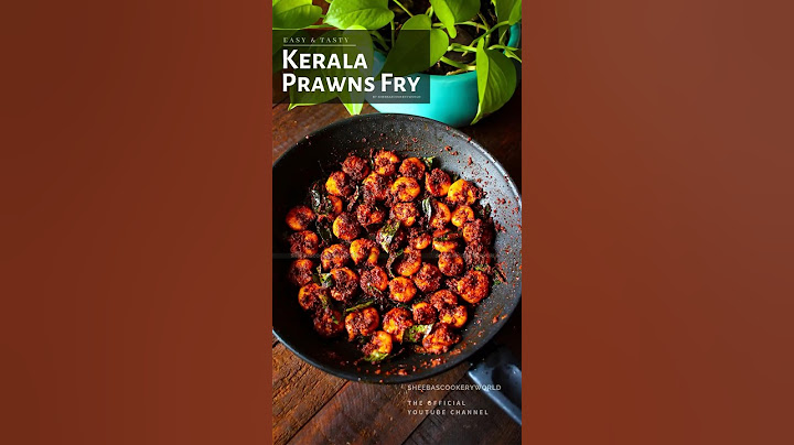 #shorts Kerala Prawns Fry | Kerala Konju Fry | Chemmeen Fry Recipe