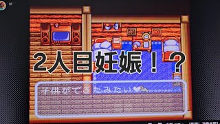 【牧場物語(SFC)】#31 2年目冬、2人目の子供を妊娠