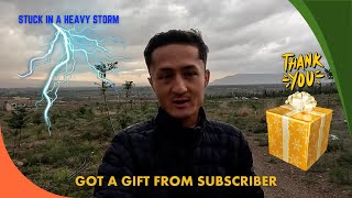 Gift From Subscriber | Northface Stormbreak 1 Tent | Hazara Vlog | Zakir Kiro