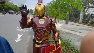 Viral Iron Man Cari Nafkah Di Pontianak Kalimantan Barat Indonesia