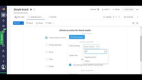 Find all duplicates in all board groups in monday.com - Duplicates and Uniques