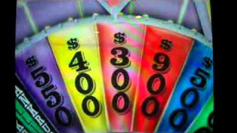 Wheel Of Fortune Nintendo Wii Run: Game 9