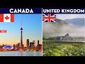 United Kingdom VS Canada - Country Comparison (2022)