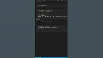 Numpy - Aggregations