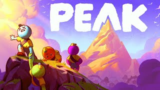 4人で協力して「 絶望の山 」を登る世界中で人気のゲーム『 PEAK 』
