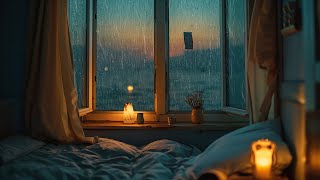 Relax Inside The Train Cabin  Feel The Soul Healing With Rain  Deep Sleep Music