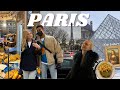 PARIS VLOG | Eiffel Tower Picnic, Les Champs Elysees, Musée du Louvre & LOTS OF FOOD!!