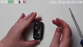 Volkswagon Beetle Key Fob Battery Replacement (2002 - 2010)