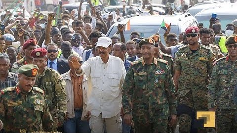 Eritrea President Isaias Afwerki in Sudan