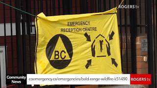 West Kelowna Opens Evacuee Sites For Those Displaced By Bald Range Fire
