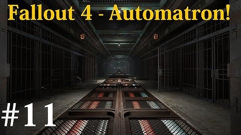 Fallout 4 (Automatron) - Part 11: Finding the Mechanist - Research Wing and Prisoner Experiments