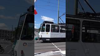 Potsdam Tram 🇩🇪 • KT4DC 149/249 • Hauptbahnhof/Friedrich-Engels-Str. • 12.07.2022