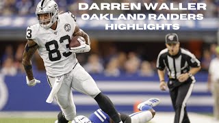 Here are the top plays of darren waller's 2019 nfl season with oakland
raiders. raiders starting tight end is looking to replicate a very
successful ...