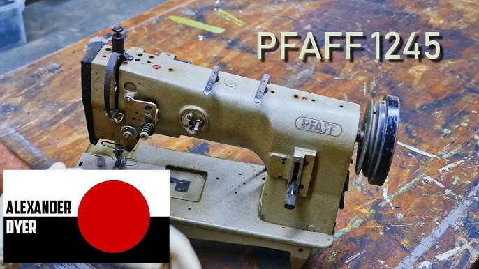 Everything Pfaff 145 Walking Foot Industrial Sewing Machine Learn to set up  and adjust Pfaff 145 545 