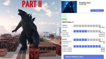 kaiju universe-how strong max godzilla 2021? part 2