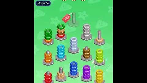 Nut Sort Puzzle Level 2431 - 2440 Walkthrough