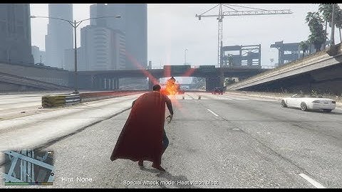 GTA 5 SUPERMAN MOD!! (ALL POWERS AND ABILITIES)