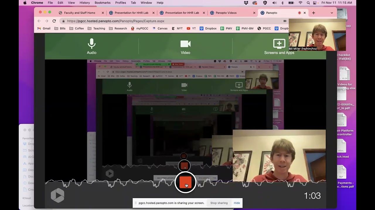 How to Use Panopto to Record and Submit a PPT Presentation