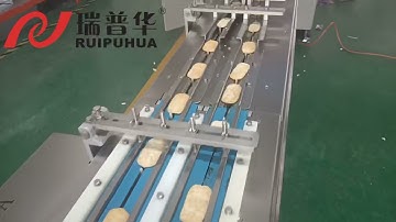 2layers cookies high speed Full automatic sorting and package Machine Flow wrapping machine