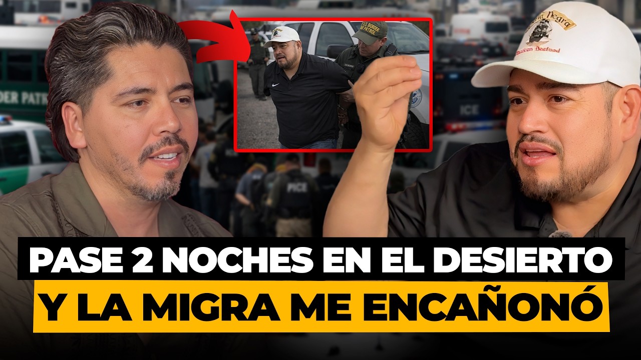 Pasé dos noches en el desierto 🌵y la migra me encañóno!! El desierto puede ser tu última travesía