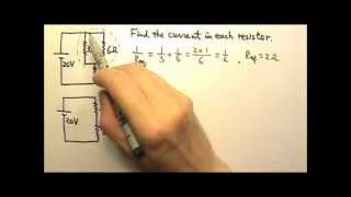AP Physics 2: Circuits 17: Resistors in Parallel and then in Series Problem