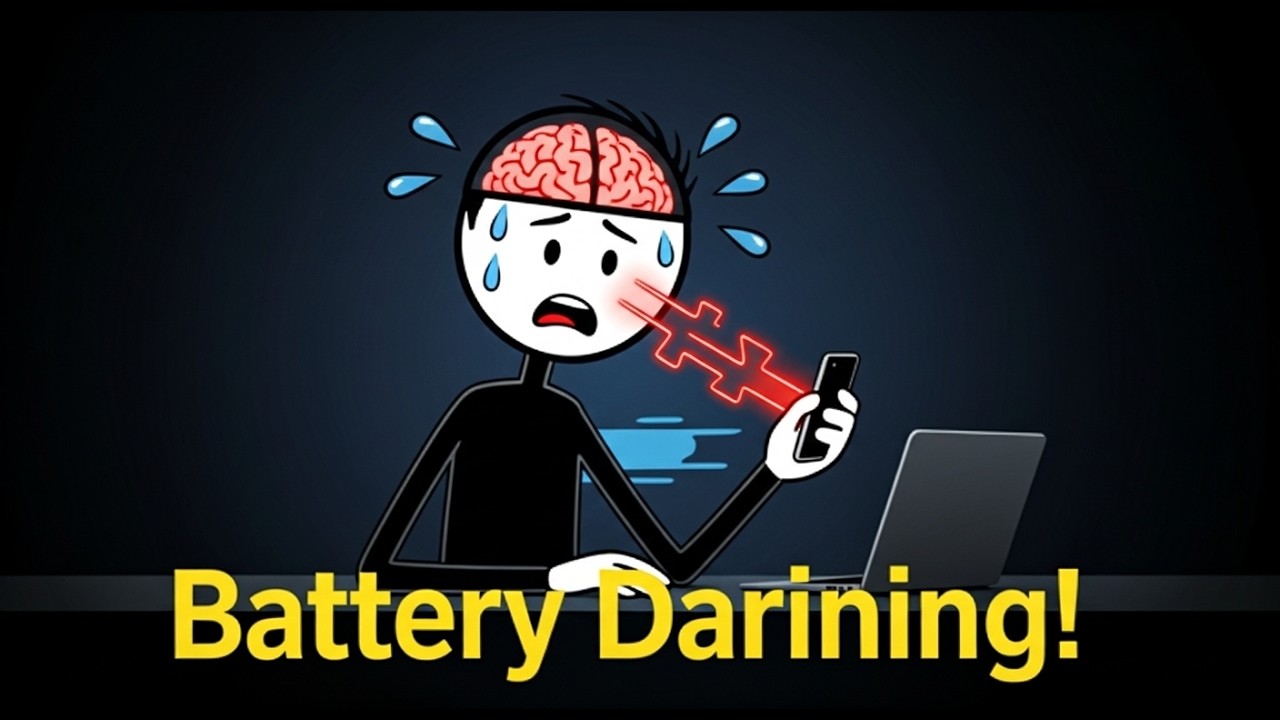 You're Not Lazy: Brain's Willpower Battery Is Draining
