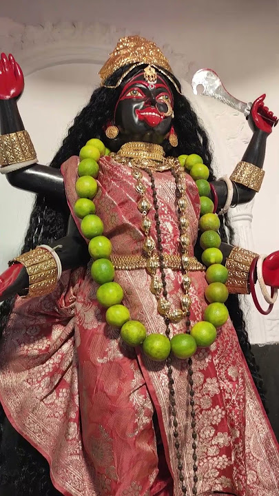 KOLKATA MAA KALI JIVIT PRATIMA #shorts #shortsfeed #shortsvideo #maakali #kalipuja