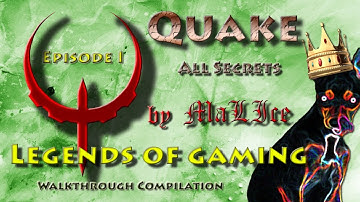 Quake 1 HD in 2013 Full Walkthrough with all secrets (DarkPlaces Epsilon Ultra) - Episode I