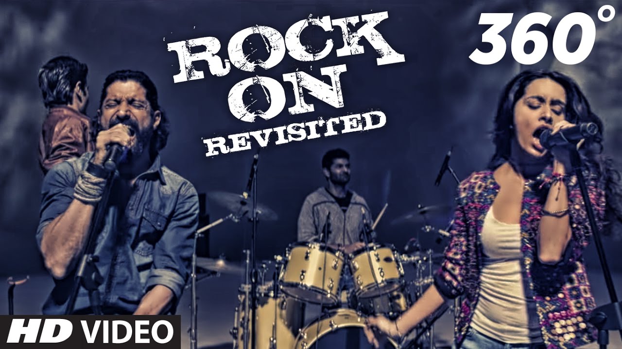 ROCK ON REVISITED 360 Video Song  Rock On 2  Farhan Shraddha Arjun Purab