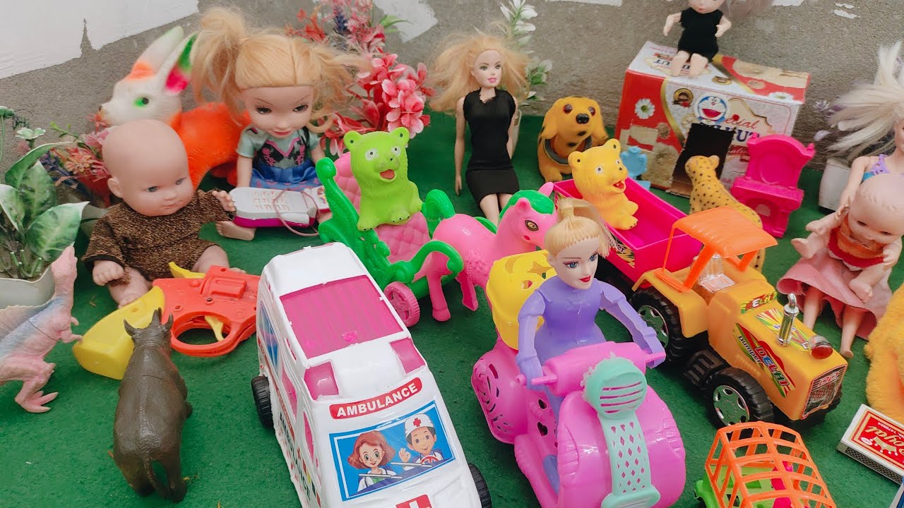Bitu situ ki khani Barbie dall all day routine in Indian village gadi wala cartoon bacchon ka khilau