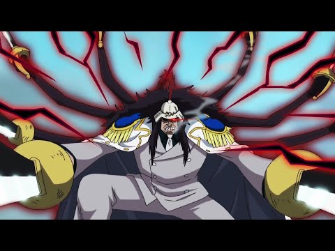 Kurozumi Semimaru, Bari Bari no Mi, All Attacks and Abilities, 【1080p】