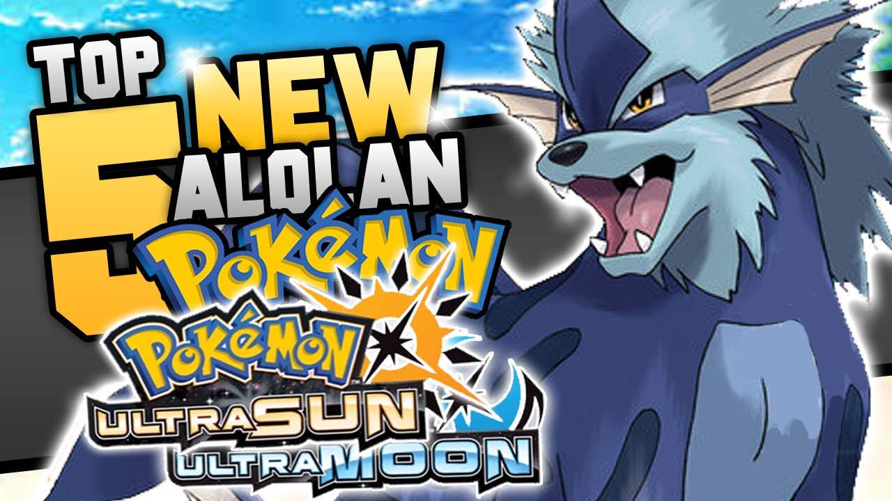 New Alolan Forms Have Been Revealed in Pokemon Ultra Sun and Ultra Moon
