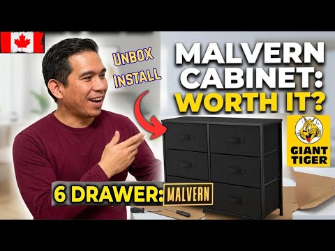 Let's Unbox Drawer na Pangmalakasan | Malvern 6-Drawer | #buhaycanada #unboxing #installation