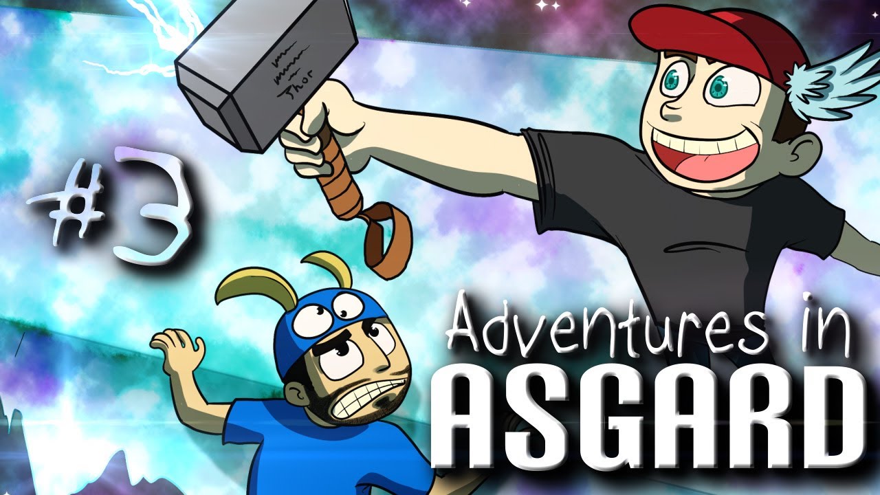 Adventures in Asgard w/ Nova & Kootra - Ep. 3 "A Shelter" (Minecraft)