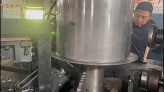 Hogi Automatic flanging machine with 3 functions Flanging punching and Folding forming 