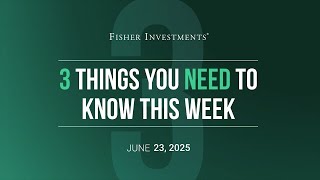 3 Things You Need to Know This Week | NATO Summit, Consumer Confidence, US Dollar (June 23, 2025)