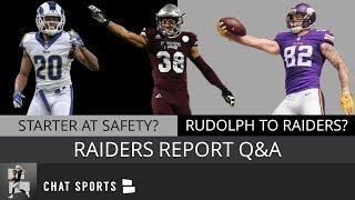 Kyle rudolph to oakland has been one of the biggest raiders trade
rumors swirling around nfl because everyone wants know are vikings
trading t...