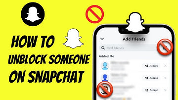 How To Unblock Someone On Snapchat 2024