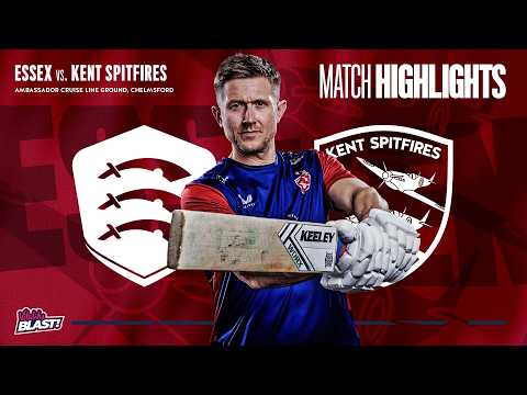 🎥 Highlights | Essex vs. Kent Spitfires