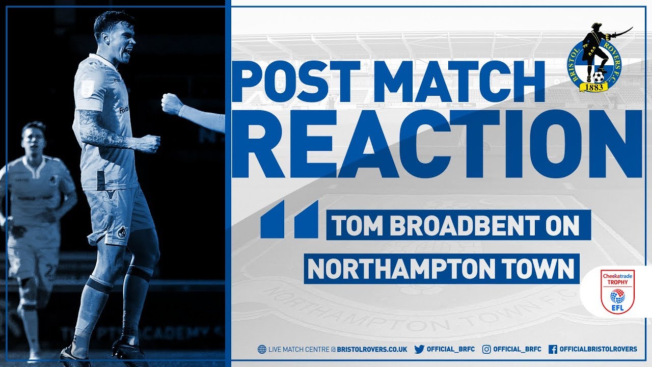 Reaction: Tom Broadbent post Northampton Town camera iphone 8 plus apk