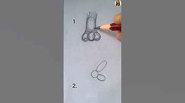How to Draw Nose #shortsfeed #shorts #easy #drawingvideo