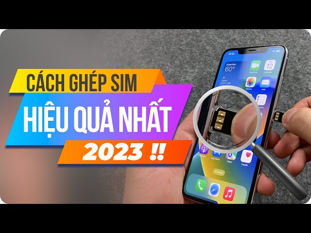 CÁCH GẮN SIM GHÉP CHO IPHONE LOCK HOÀN HẢO NHẤT - HIỆU QUẢ NHẤT 2023 !