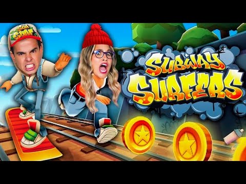 QUEM É MELHOR NO SUBWAY SURF!? - DEU BRIGA! - RAFA VS LUIZ!
