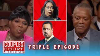 Triple Episode: Woman Suspects Her Fisherman Fiancé Of Reeling In Other Women | Couples Court