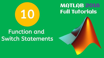 MATLAB Tutorial for Beginners 10 - Function and Switch Statements in MATLAB
